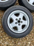 Jaguar XJS X300 X308 XJ40 16” 5 Spoke Alloy wheels x5 with tyres 7Jx16 CCC4943