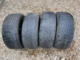 Jaguar X308 XJR XJ8 Anthracite Dark Grey 18” Penta Alloy wheels & Tyres x4