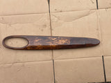 Jaguar X308 XJ8 V8 right front door upper walnut Wood Veneer capping