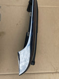 Daimler Jaguar VDP XJ40 Left side front bumper side section with chrome