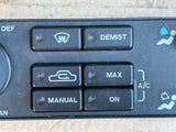 Daimler Jaguar XJ40 VDP 93-94 heating fans AIR CON climate control panel heater DBC11816