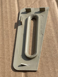 Jaguar X300 left side rear seat belt trim surround Escutcheon (fits within the parcel shelf)