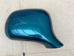 BMW Z3 E36 Right side Door mirror cover case metallic Green VGC