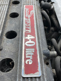 JaguarSport XJR XJ40 4.0 engine top badge