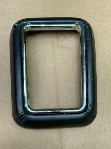 Daimler Jaguar XJ40 X300 black leather J gate trim & chrome clip surround cover for the auto shifter