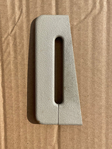 Jaguar X300 left side rear seat belt trim surround Escutcheon (fits within the parcel shelf)
