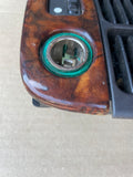 Jaguar X308 XJ8 97-2002 Rear Console Vent wort walnut veneer & cigar lighter 12v supply Undamaged GNC7890AA