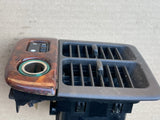Jaguar X308 XJ8 97-2002 Rear Console Vent wort walnut veneer & cigar lighter 12v supply Undamaged GNC7890AA