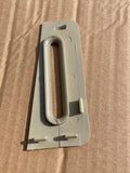 Jaguar X300 left side rear seat belt trim surround Escutcheon (fits within the parcel shelf)