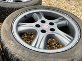 Jaguar X308 XJR XJ8 Anthracite Dark Grey 18” Penta Alloy wheels & Tyres x4
