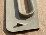 Jaguar X300 left side rear seat belt trim surround Escutcheon (fits within the parcel shelf)