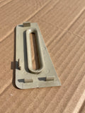 Jaguar X300 Right side rear seat belt trim surround Escutcheon (fits within the parcel shelf)
