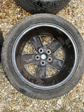 Jaguar X308 XJR XJ8 Anthracite Dark Grey 18” Penta Alloy wheels & Tyres x4