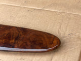 Jaguar X308 XJ8 V8 right front door upper walnut Wood Veneer capping