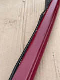 Jaguar X308 X300 boot chrome plinth trim painted CFS Carnival Red