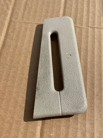 Jaguar X300 Right side rear seat belt trim surround Escutcheon (fits within the parcel shelf)