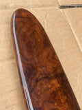 Jaguar X308 XJ8 V8 right front door upper walnut Wood Veneer capping