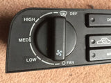 Jaguar XJ40 93-94 Heating Fan Climate Control Panel