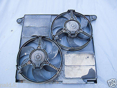 Jaguar XJ40 X300 X308 Radiator Cooling Twin Fans Auto 6cyl 3.2/4.0 93-94