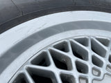 Daimler JAGUAR series 1,2,3 XJS XJ40 15” Lattice Cross Spoke alloy wheel x1 15x6.5J 5x120.65 pcd CBC2469 with Pirelli tyre