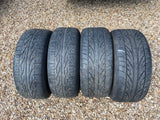 Jaguar X300 X308 XJ40 XJS 16” Dimple alloy wheels & tyres x4 8Jx16