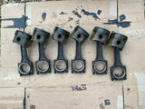Jaguar XJS XJ40 3.6 AJ6 engine Pistons & Con Rods set of 6.