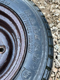 Brian James 12” Steel Trailer wheels & tyres x4 155/70 R12 5 STUD 140MM PCD, NO OFFSET spares or repairs