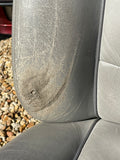 Daimler JAGUAR X300 X305 LFJ Nimbus Grey Heated electric Leather Front Seats with Walnut Picnic Tables left & right
