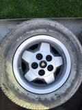 Daimler JAGUAR 15" XJS S3 series 3 Starfish Alloy wheels x4 15x6.5 5x120.65 PCD CAC4379 ET28.5 with tyres