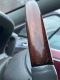 Daimler Jaguar X300 V12 6.0 Double Six 94-97 LFJ Nimbus Grey Half Wood And Leather Steering Wheel