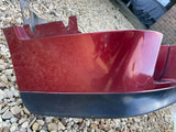 Jaguar XJ40 93-94 lower front Valance Spoiler Splitter Defuser complete CFA Flamenco Red