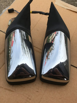 Daimler Jaguar XJ40 Door Wing Mirrors x2 set with a Chrome Covers 93-94 Models