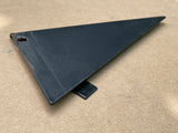 Jaguar XJ40 Left side Cheater Plate window black triangle