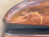 Daimler JAGUAR X300 X305  AGD OATMEAL Heated electric Leather Front Seats with Walnut Picnic Tables left & right