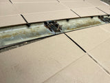 Jaguar XJS facelift rear bumper centre chrome piece HHC6620AA
