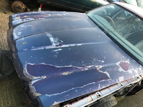 Jaguar X300 X308 Bonnet Hood JGE Sapphire Blue Requires Painting