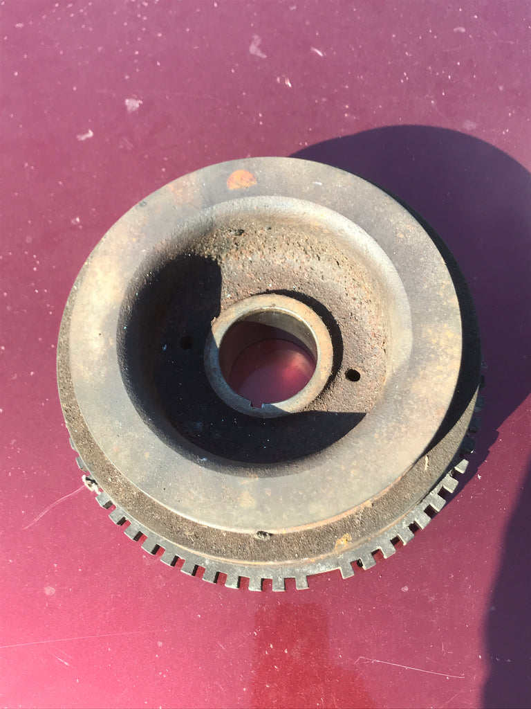 Jaguar XJ40 XJS AJ6 Crank shaft damper harmonic balancer 5 groove pull Black Cherry Jaguar