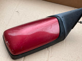 Daimler Jaguar XJ40 Door Wing Mirrors x2 set with Flamenco Red CFH Covers 93-94 Models