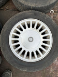 Jaguar Daimler XJ40 X300 X308 20 Spoke 16” Alloy wheels x5 & tyres