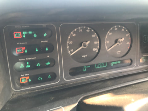 Daimler Jaguar XJ40 3.6/ 2.9 Digital Dash Display Instrument Cluster 67,985 miles displayed
In working order,