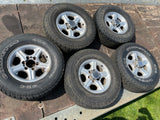 Isuzu Trooper rodeo 4x4 16” Alloy Wheels & Tyres X5 16x7J