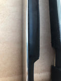 Jaguar X300 X308 Right side front & rear waist line seal window strip trim stainless