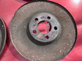 Daimler Jaguar 16” Brake dust wheel shield protector set XJ40 X300 X308 XJS S3