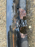 Jaguar XJ40 XJ6 front bumper centre Steel beam & Rubber Cover 93-94 models