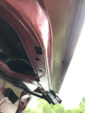 Daimler Jaguar XJ40 boot lid CFH Flamenco Red RUST FREE.