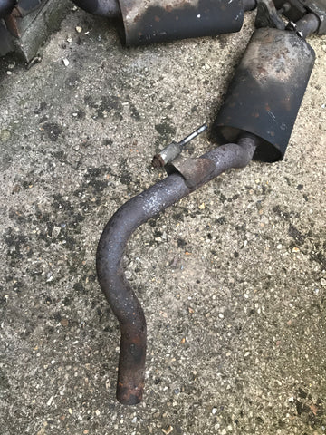 Jaguar Daimler XJ40 3.2/4.0 OS RH Intermediate MID/ over Axle exhaust section EBC10076