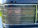 Daimler Jaguar XJ40 left side Smoked Grey Rear Lamps Tail Light With chrome surround