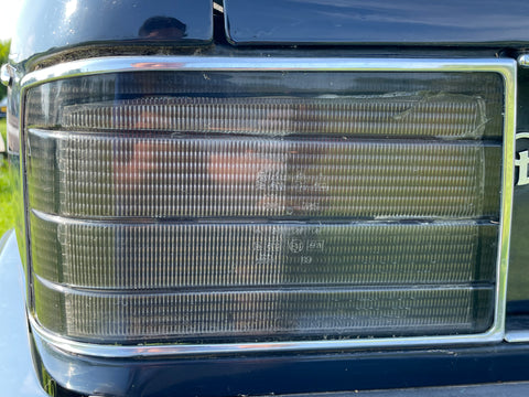 Daimler Jaguar XJ40 left side Smoked Grey Rear Lamps Tail Light With chrome surround