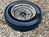 Brian James 12” Steel Trailer wheels & tyres x4 155/70 R12 5 STUD 140MM PCD, NO OFFSET spares or repairs