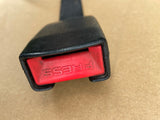 Jaguar XJ40 88-92 Models Black right front seat belt buckle for Electrically operated seats